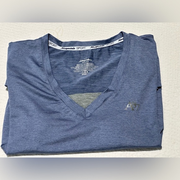 Aeropostale Sport: Women’s V-Neck Short Sleeve Shirt- Size Large - Picture 5 of 5